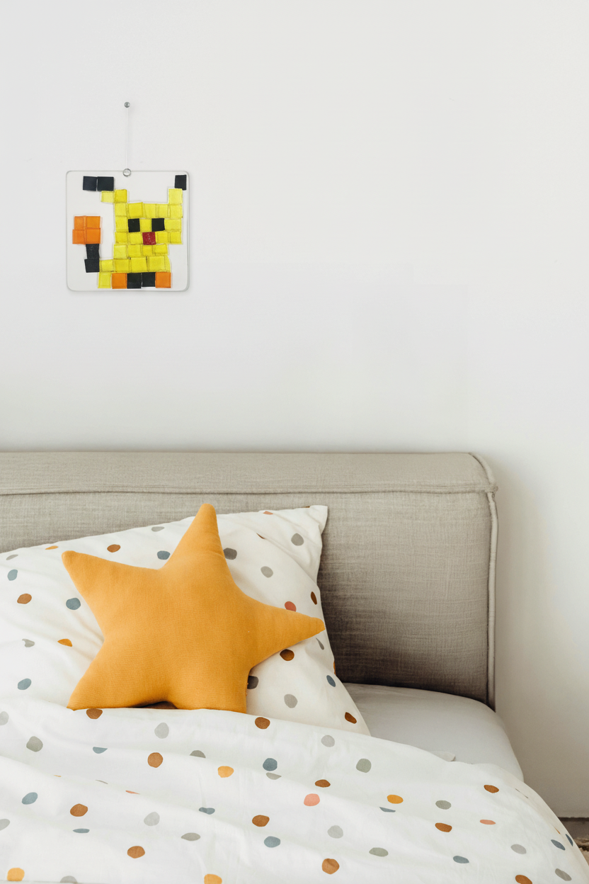 Chambre avec mosaïque Pikachu